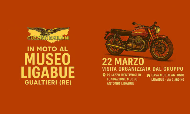 In moto al Museo Ligabue