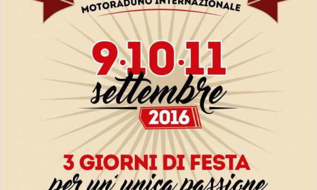 Motoraduno internazionale Mandello del Lario 2016